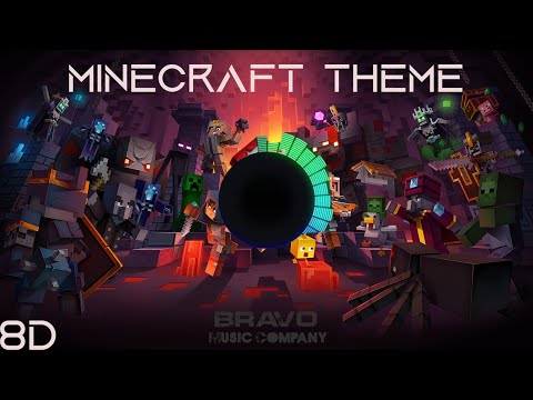 MINECRAFT THEME (TRAP REMIX) ( No Copyright ) 4K 8D audio