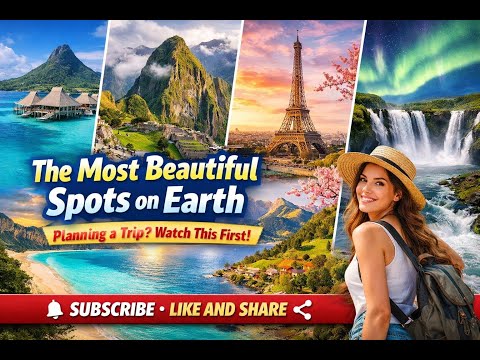 12 Most Beautiful Places on Earth 🏰✨ | Incredible Destinations You Must See #blueskytravelsandtours