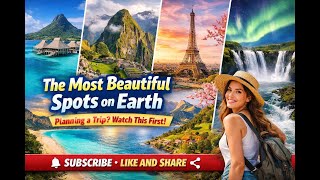 12 Most Beautiful Places on Earth 🏰✨ | Incredible Destinations You Must See #blueskytravelsandtours