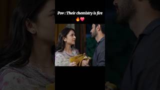 Murtasim and Meerab romantic scene #wahajali #yumnazaidi #terebin #shortfeed #shorts #trending