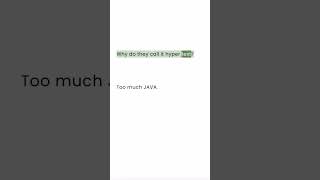 Why do they call it Hyper Text? #5yearold #html #techjokes #hypertext #java