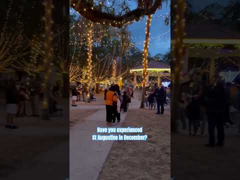 Have you experienced St Augustine in December? #floridaliving #floridarealestate #floridarealtors