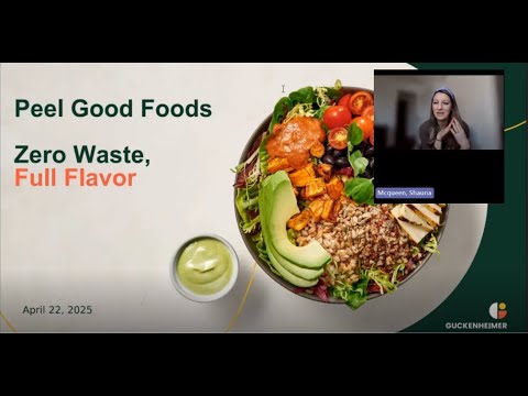 From the Guckenheimer f.i.t. Kitchen: Peel Good Food