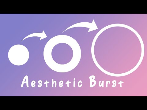 Aesthetic Mograph Burst | Alight Motion Tutorial