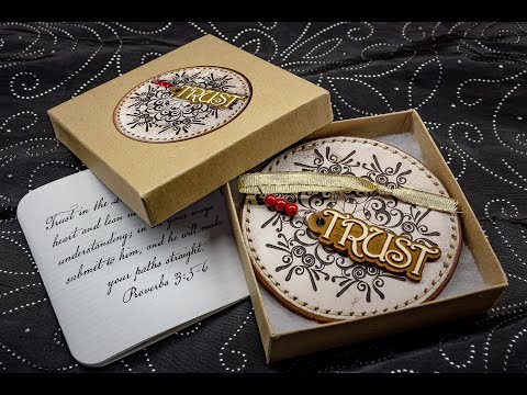 Making a Laser Engraved Leather Christmas Ornament, 2018