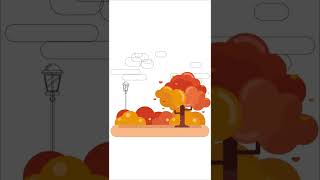Autumn Landcape ✨ #tutorialillustrator #adobeillustrator #flatdesign #design #adobe #illustrator
