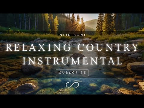 【 RELAXING COUNTRY INSTRUMENTAL 11 】Riverbank Country Guitar – Nature & Peace in Sound