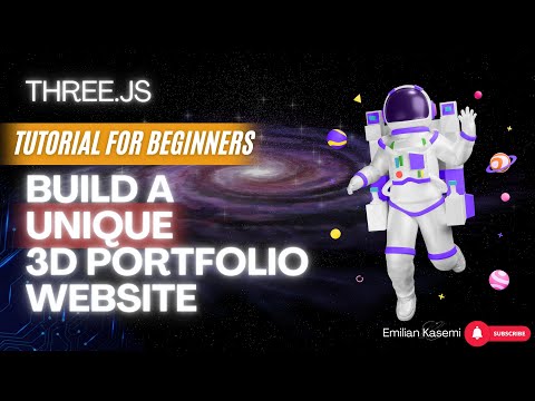 Creating Your Unique 3D Portfolio Website - Discover the Process! | Three.js Tutorial