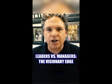 What is the difference between a Leader and a Manager?