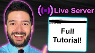 How to Setup Live Server in Visual Studio Code! FASTEST & EASIEST WAY!