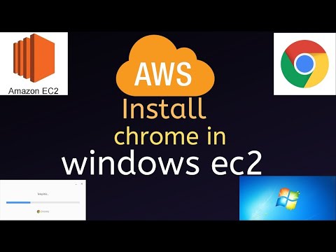 how to install chrome in windows ec2 instance