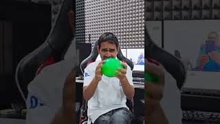 inflate the ballon by hands # shorts ##toppersecret🤔🤔