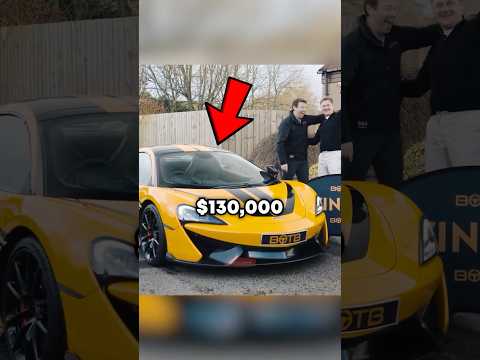 This Guy Made a 24 Cent Bet And Ended Up Winning a Mclaren 😳 #cars #mclaren #botb #money