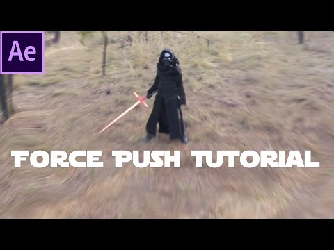 Force Push Tutorial AFTER EFFECTS