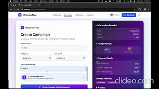 InfluencerFlow Demo Video 100XEngineers Buildathon MVP