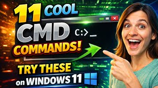 11 Cool CMD Commands You Should Try on Windows 11!