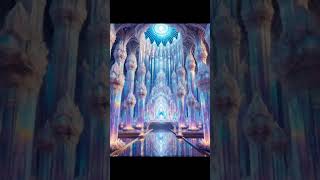 "Shimmering Realm of Crystals Fantasy Crystal World" #CrystalWorld #FantasyLandscapes #MysticalRealm