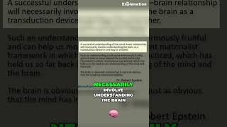 Understanding the Mind-Brain Relationship: A New Perspective