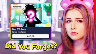 Did YOU FORGET About DTI'S Most FORGOTTEN Update...? 💔 | ROBLOX Dress to Impress