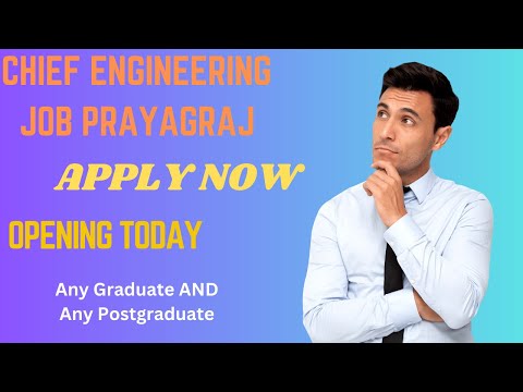Chief Engineering MR  Jobs Prayagraj  ,Lucknow #engineering #jobsindia