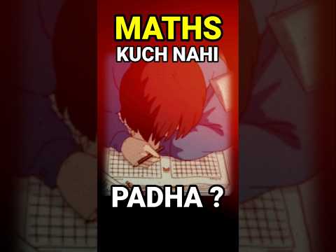 Last Minute Ninja TECHNIQUE for maths 🔥 | #shorts #short