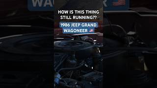 HOW IS THIS THING STILL RUNNING?? 🤯 #wagoneer #grandwagoneer #retrocars #classiccarsdaily #amcjeep