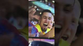 Crystal palace lifting the fa cup trophy #champions #facup2025