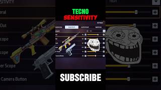 Tecno Free Fire All Device Sensitivity Settings 2025 || Free Fire Best Sensitivity Settings 2025