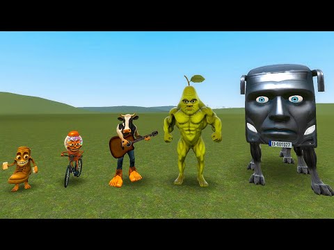SIZE AND STRENGTH COMPARISON OF ALL THE NEWEST ITALIAN AI BRAINROT MEMES! - Garry's Mod