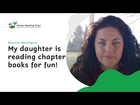 Mom from Washington: My dyslexic gr 4 daughter is now reading for the first time.