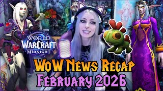 February 2026 WoW News Recap | Pre-Patch, Love is in the Air 💕 Lunar Festival 🌙 Drops & Trading Post