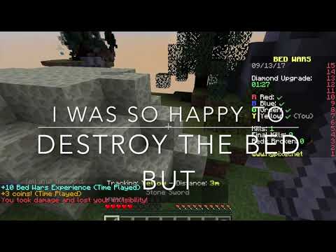 Minecraft BedWars #3Trying to get better.....But I still got destroyed!!