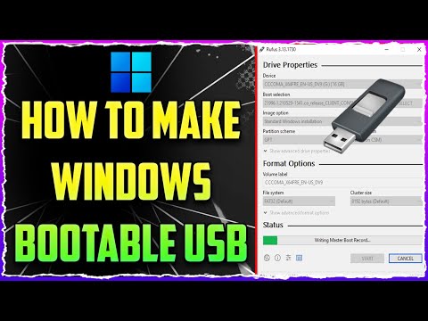 How to Create a Bootable USB Drive For Installing Windows