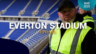 ROONEY’S FIRST VISIT TO EVERTON STADIUM 🏟️🤩 | Former Blue takes tour of new ground 🔵
