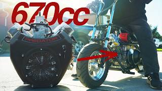 How Fast Can a 670cc Mini Bike REALLY Go?