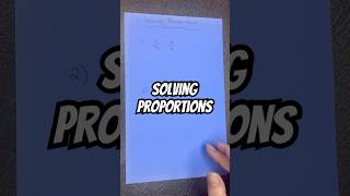 Solving proportions: practice problems ✨ #math #mathhelp