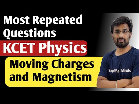 KCET 2023| Most Repeated Questions | Moving Charges and Magnetism