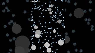 ASMR balls hitting circles