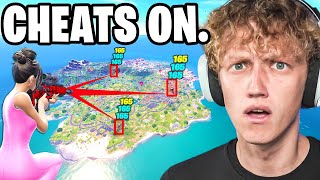 I Hosted a CHEATER Only Tournament in Chapter 7 Fortnite! (Impossible)