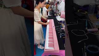Foldable electronic piano #piano #keyboard #digitalpiano