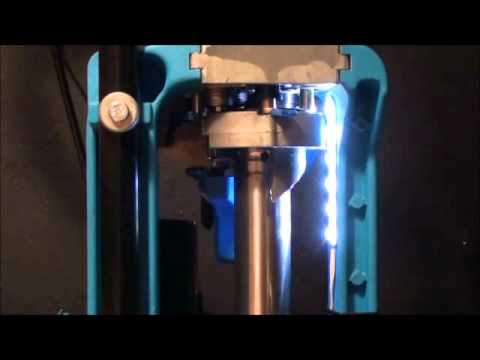 Mr. Bullet feeder with lead bullets on Dillon XL650