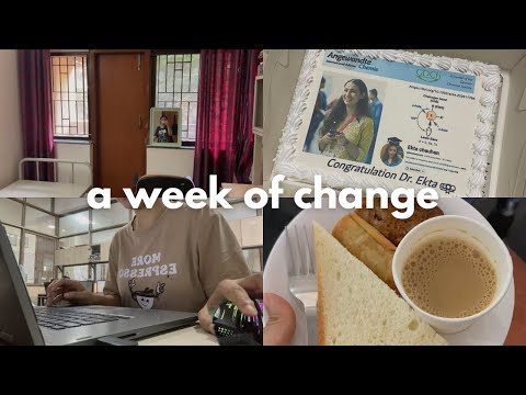 Moving out of IISc, becoming doctor, eating conference food, publishing paper, life of an introvert