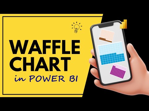 Say Goodbye to BORING Charts. Make your Data POP💡 with Power BI Waffle Charts
