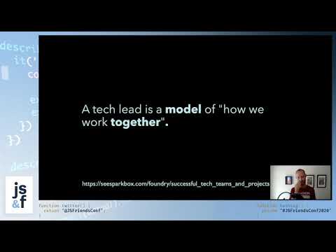 Conference 2020 Track 2 - Ryan Cromwell - Making the Leap to Tech Lead