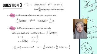 MAT183 | TECHNIQUE OF DIFFERENTIATION