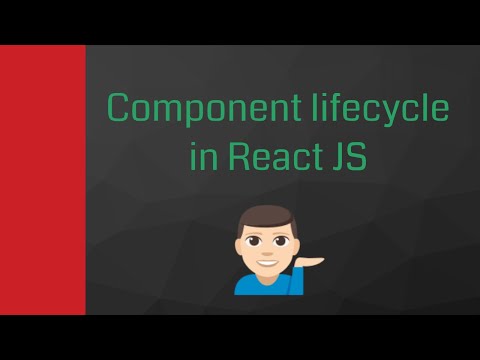 React JS Component Life cycle