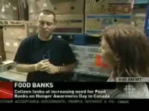 The Mississauga Foodbank on CBC