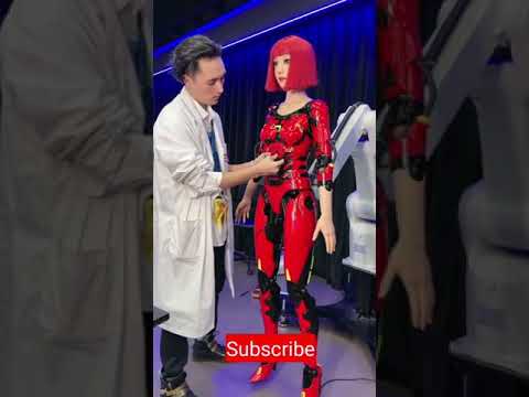 Robotic Technology | Female Robot's | Robitic World #shorts #robotics #technology
