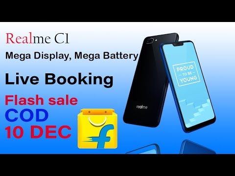 Realme C1 Live  booking Flash sale #Flipkart