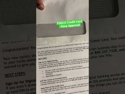 PSECU Credit Card Approval | $7K